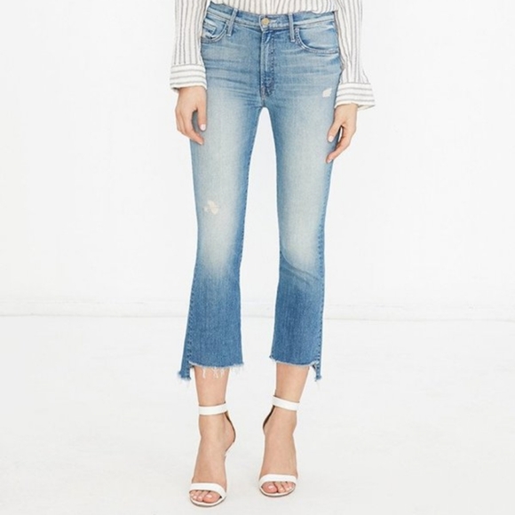 MOTHER Denim - Mother The Insider Crop Step Fray Jeans NWOT